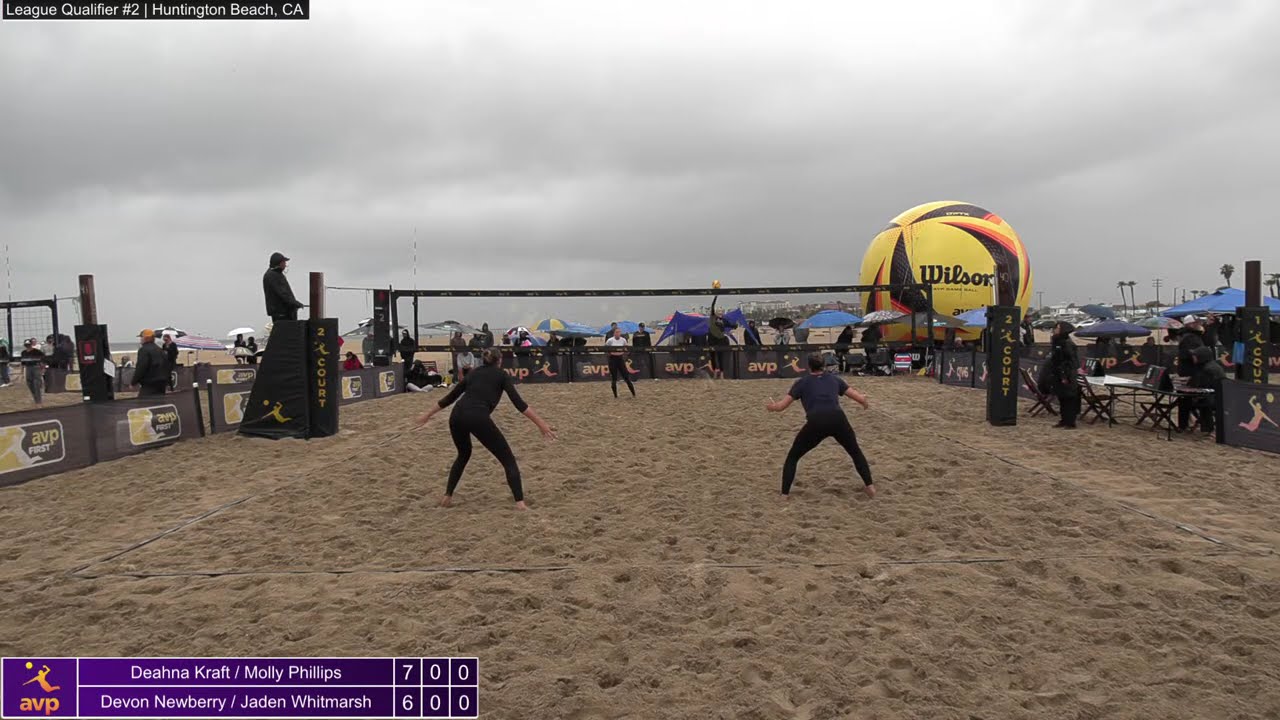 AVP Huntington Beach Qualifier | Deahna Kraft / Molly Phillips vs. Devon Newberry / Jaden Whitmarsh