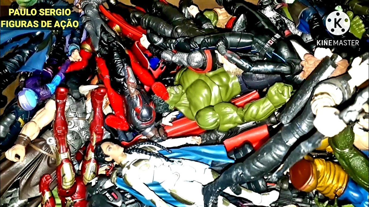 Coleção de figuras de ação da Marvel