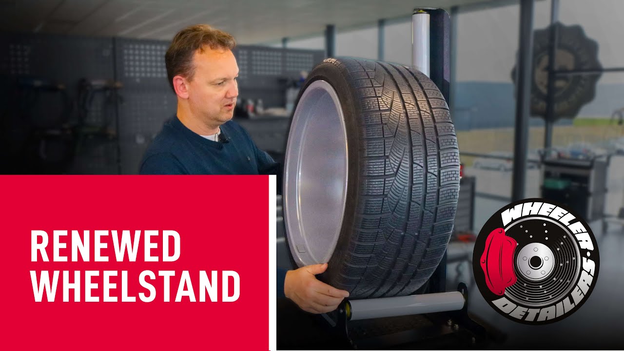 THE NEXT BEST THING FOR YOUR WHEEL DETAILING | D-CON WHEEL RIM STAND