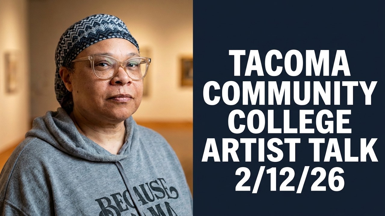 Jasmine  Brown artist talk 2-12-26 Tacoma Community College