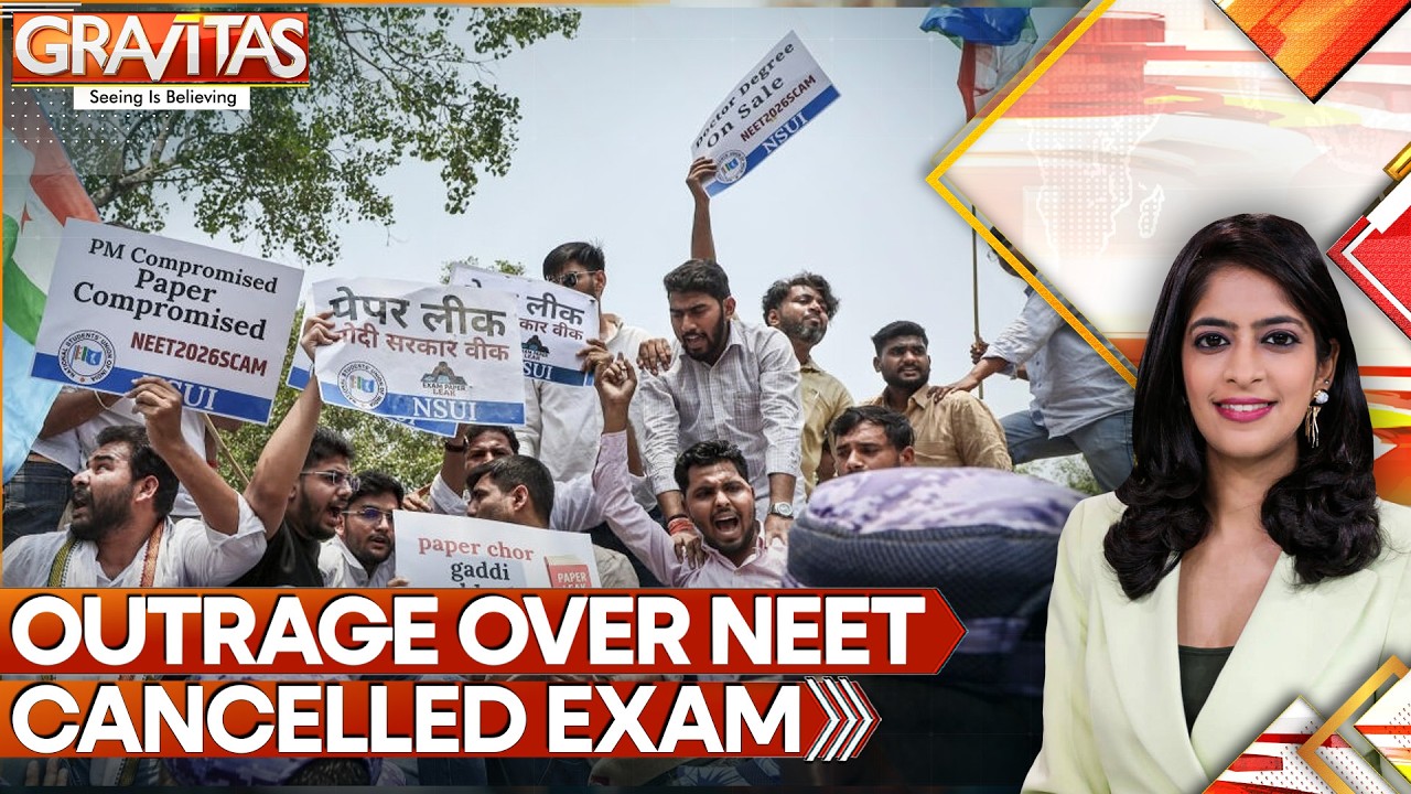 NEET Paper Leak Claims Trigger Political Storm & Student Protests | GRAVITAS