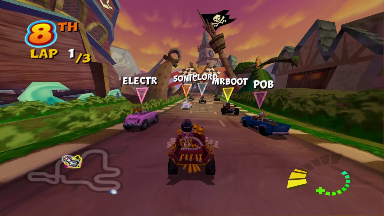 Crash Tag Team Racing PS2 Xlink Kai Online (October 14th 2023) (PCSX2)
