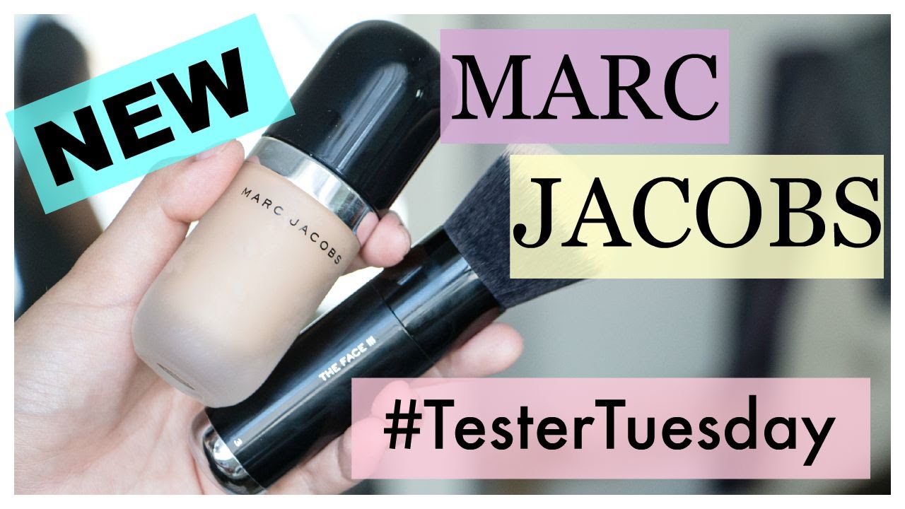 NEW Marc Jacobs RE(MARC)ABLE Foundation Review & Demo