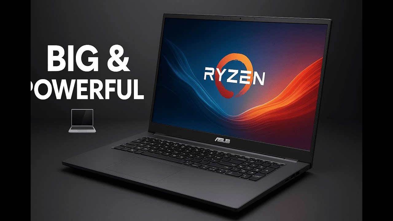 ASUS M3704YA Review &ndash; Ryzen 7 Power in a 17-Inch Laptop!