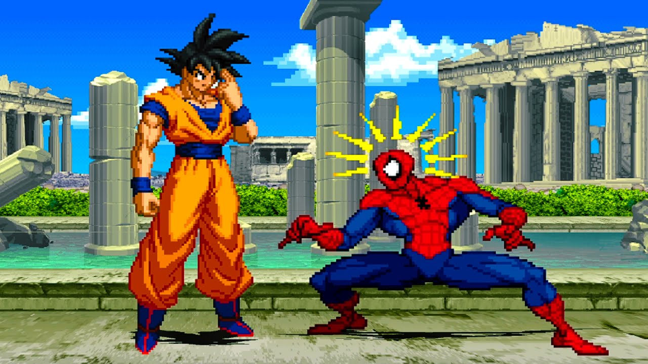 Goku Vs. Spiderman - Saiyan meets Spidey