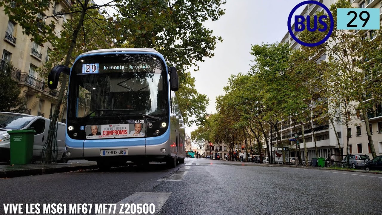 Ligne de bus 29 RATP-Bollorè Bluebus 12 SE