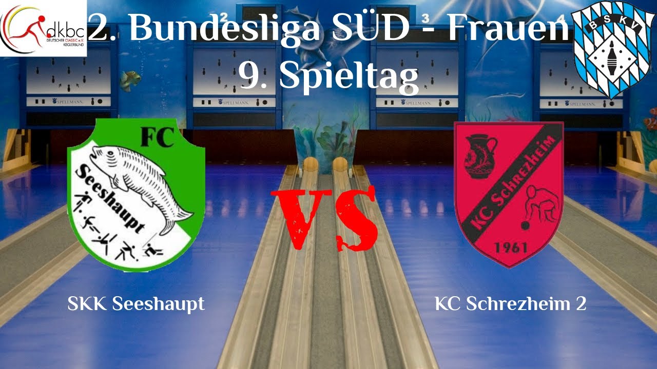 SKK Seeshaupt --- KC Schrezheim 2 | 2. Bundesliga Süd Frauen Kegeln Classic