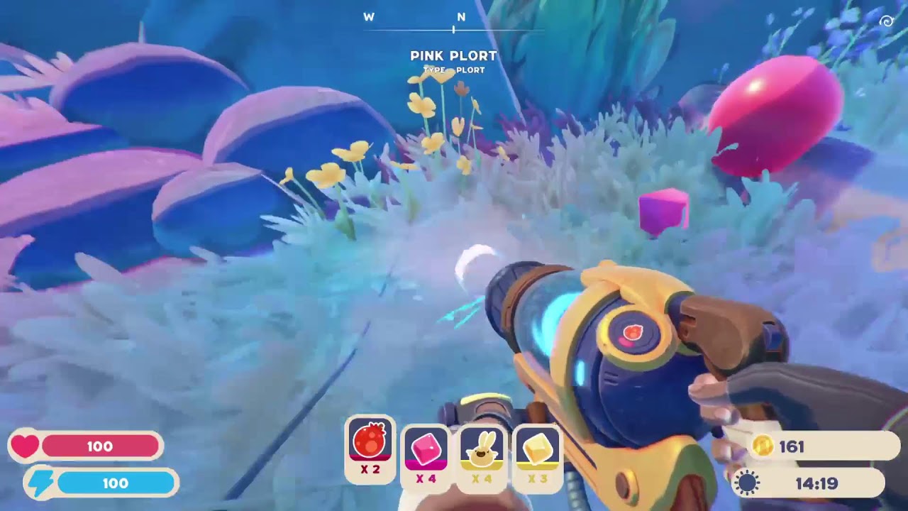 Trying slime rancher 2😊🌸