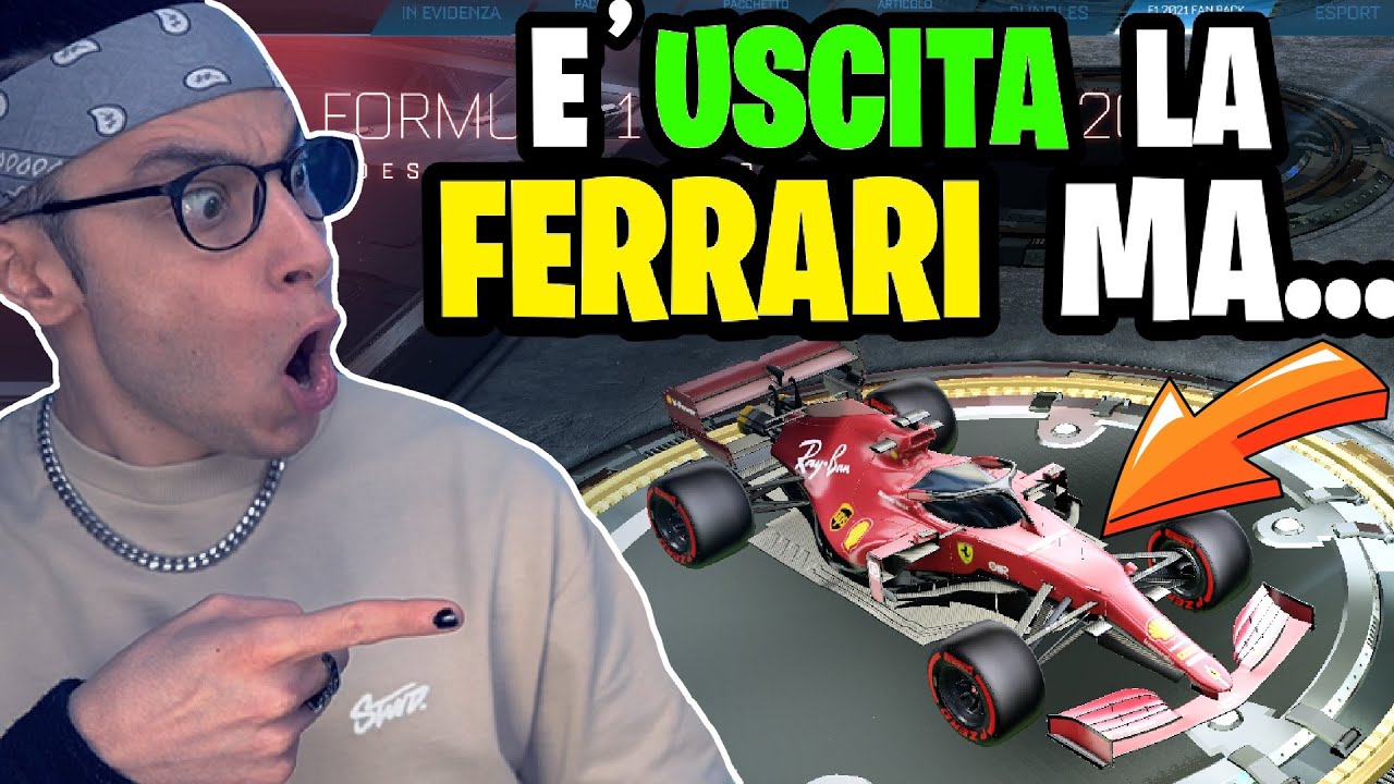 REAGISCO alla FORMULA 1 su ROCKET LEAGUE *scammata*