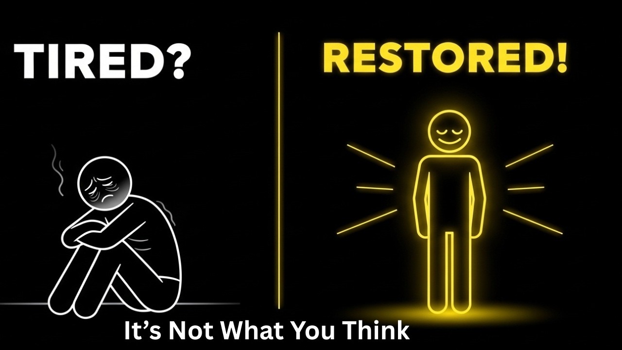 Why You Feel TIRED All The Time (It's Not Physical) | 2026 Research