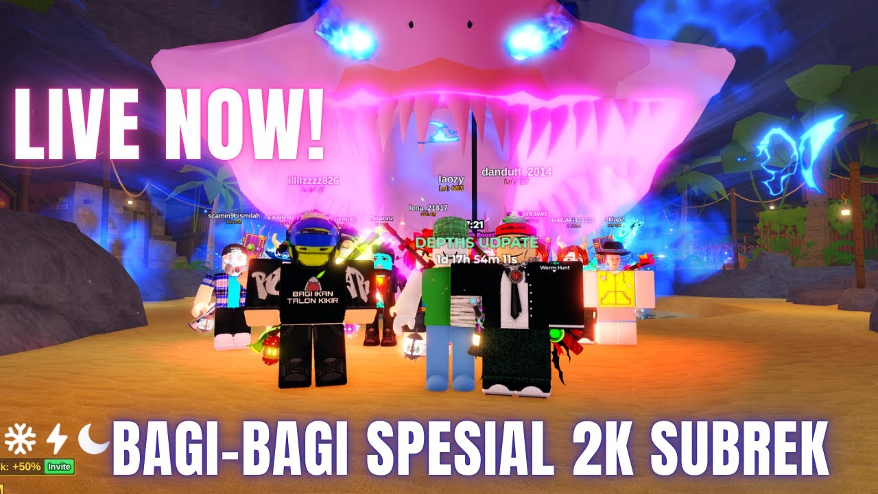 SPESIAL 2K SUBREKER BAGI-BAGI SECRET MEGALON, ELMAJA DLL
