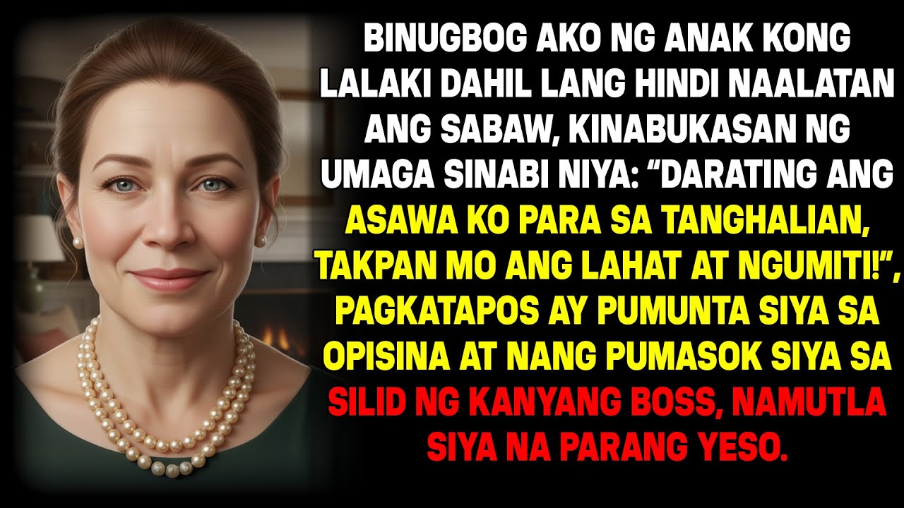 Binugbog Ako Ng Anak Ko Dahil Lang Walang Asin Ang Sopa. Heto Ang Ginawa Ko Pagkatapos…