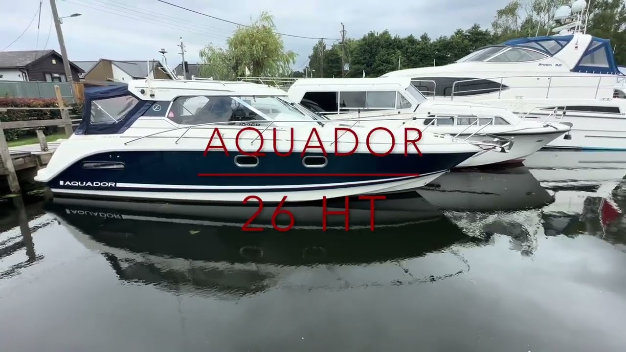Aquador 26 HT ‘Wild Goose’ for sale at Norfolk Yacht Agency