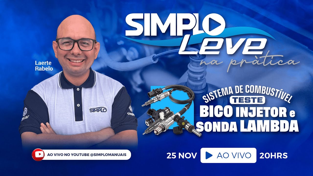 SISTEMA DE COMBUSTÍVEL – TESTE DO BICO INJETOR E DA SONDA LAMBDA