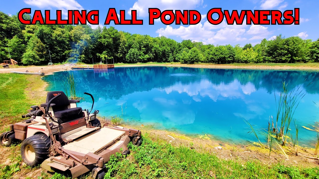 Pond Bank Mowing Made EASY - Grasshopper Mowers