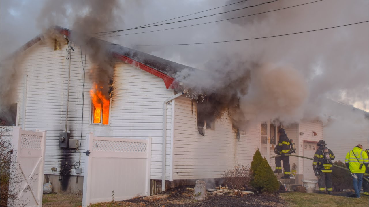 Islip Terrace, NY Firefighters Battle Early Morning House Fire On Rocket Drive
