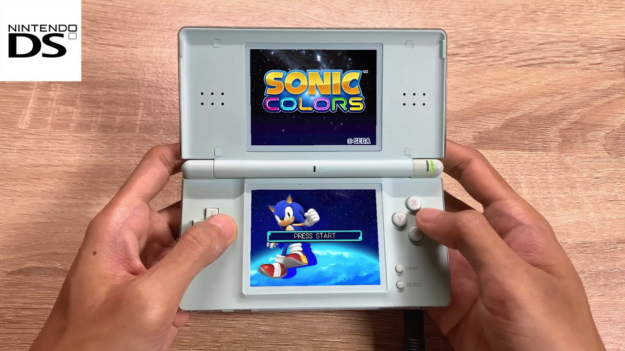 Sonic Colours | Nintendo DS Lite Gameplay