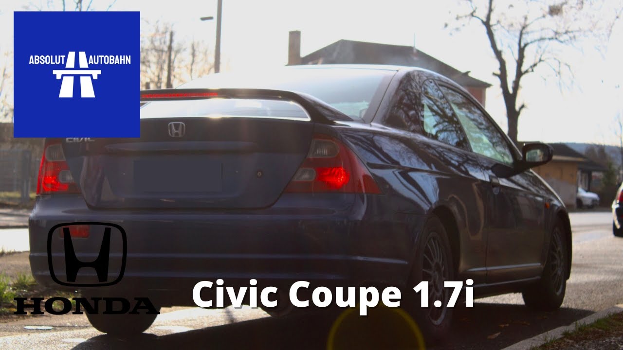 Honda Civic Coupe 1.7i Top Speed Test Drive on Autobahn | Absolut Autobahn