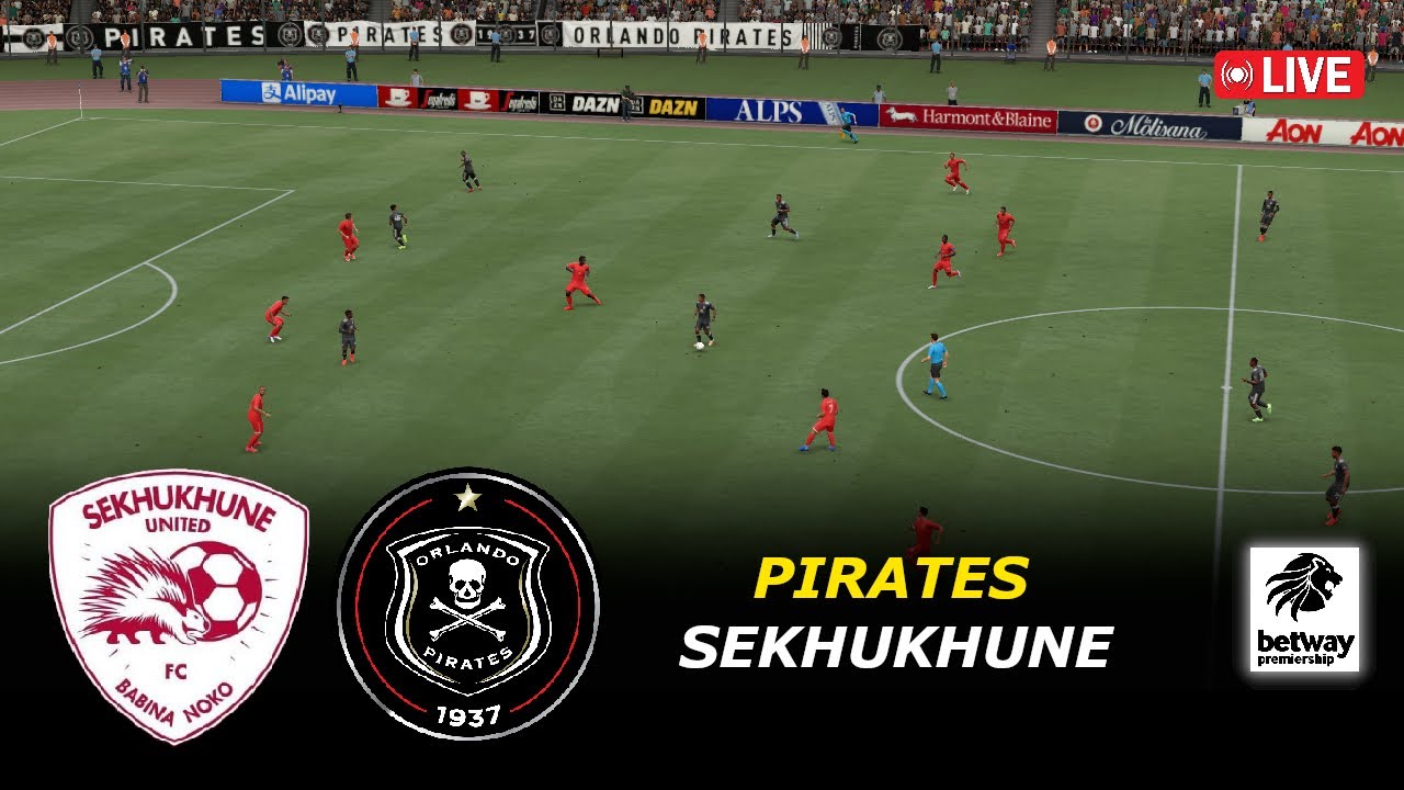 🔴Sekhukhune United vs Orlando Pirates Live | Betway Premiership 2025/26 | eFootball Pes21 Simulation