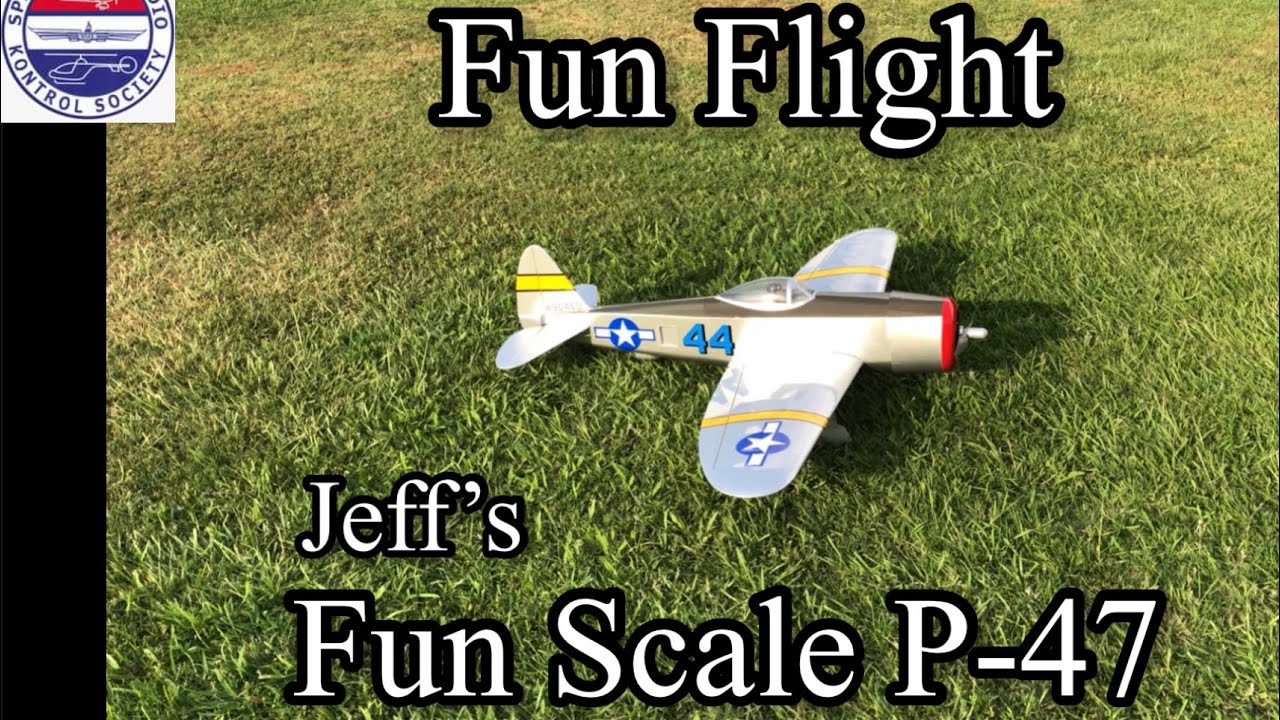 Fun Scale = Fun Fly. Hanger 9 P-47