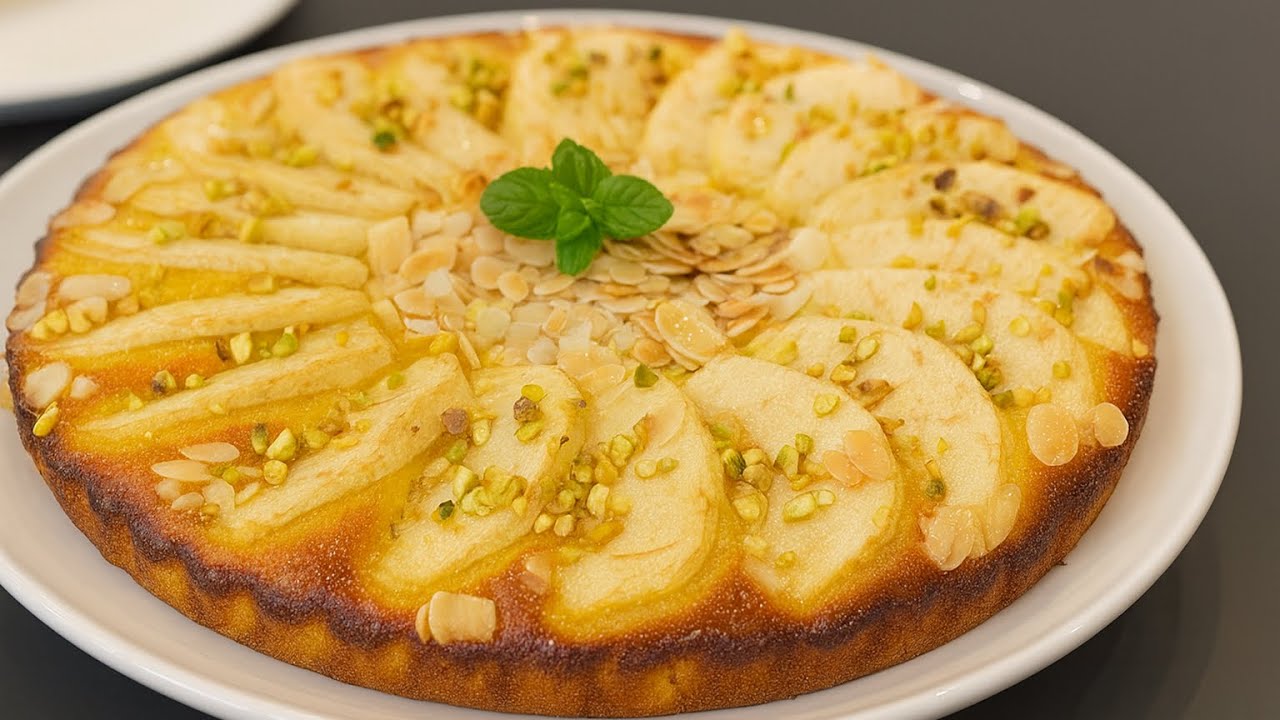 ПОЛЕЗНЫЙ ЯБЛОЧНЫЙ ПИРОГ🍎 БЕЗ МУКИ, БЕЗ САХАРА, БЕЗ МАСЛА И ЖИРА, Очень просто и вкусно!