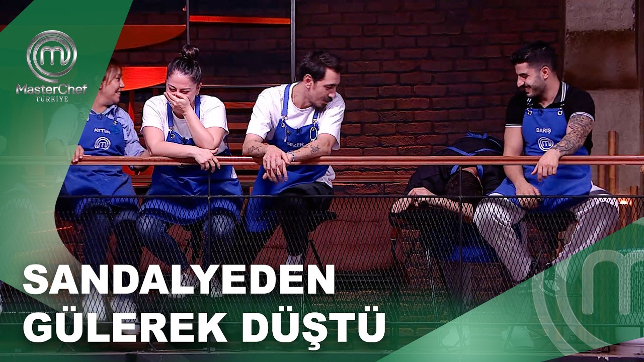 Şefler Bile Gülmeyi Bırakamadı! Özkan’ın Sandalye Kazası 🤣 | MasterChef Türkiye 11.11.2025