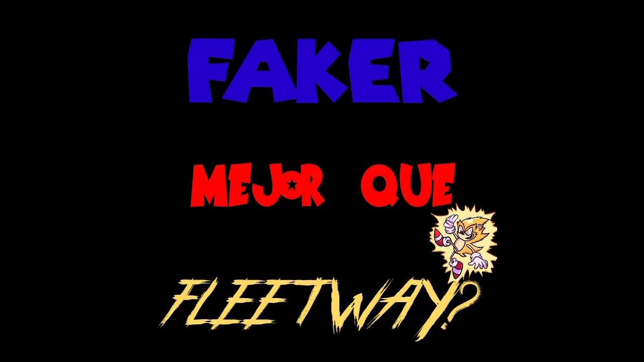 Fleetway Super Sonic conocer a Faker Sonic (Comic Dub Espa&ntilde;ol)