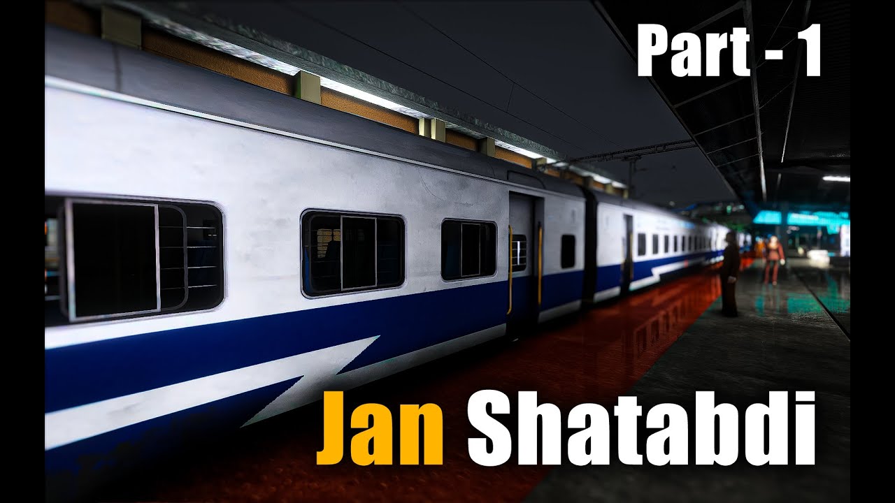 Part -1 12081 Kannur Jan Shatabdi Express 4K gameplay Railworks  #indianrailways #railworks #railway