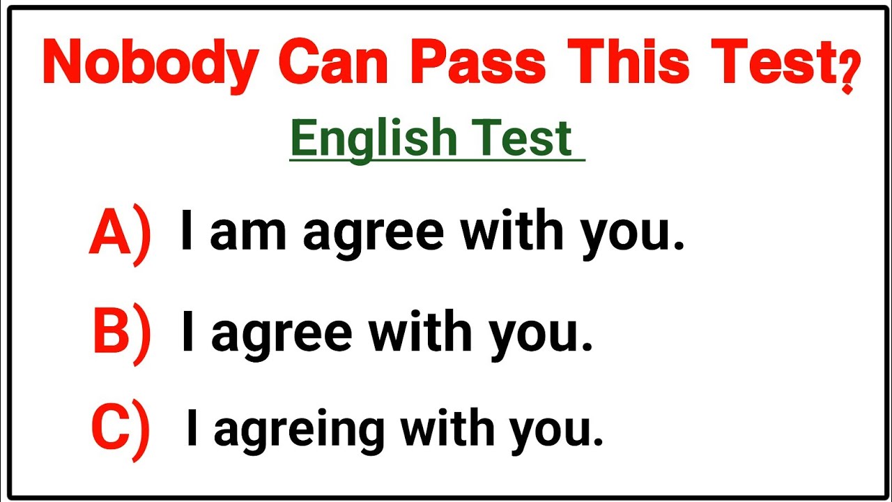 Mixed English Grammar Quiz| Only Expert Can Pass This Test!#englishgrammar  