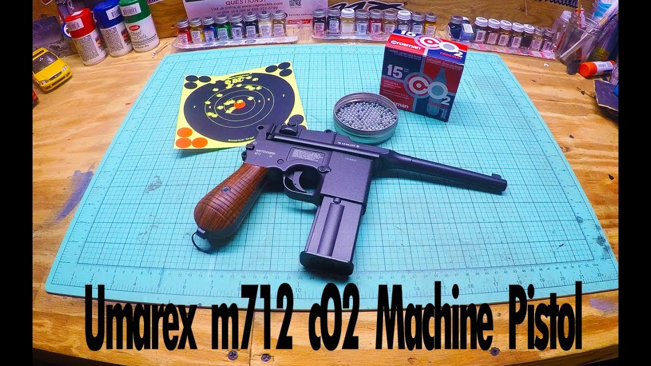 Umarex M712 co2 machine pistol. blowback full auto bb gun