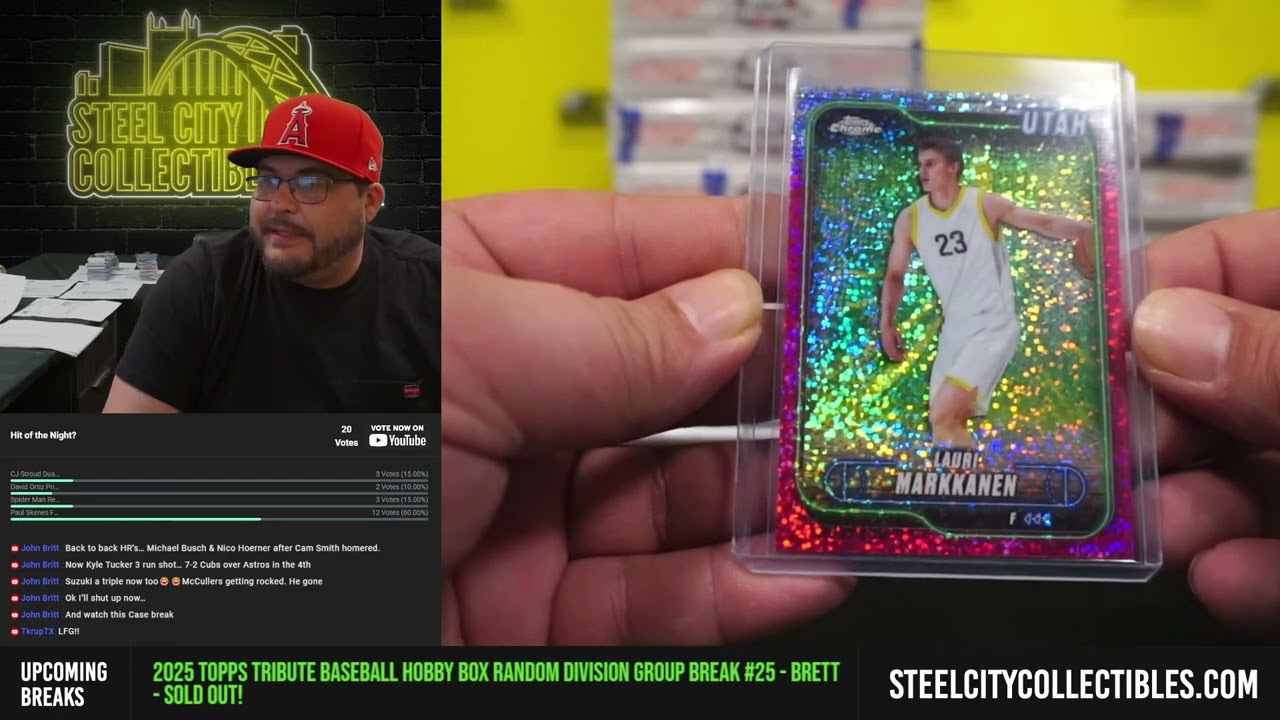 2024-25 Topps Chrome Basketball Hobby 12-Box Case PYT Group Break #1 - Brett
