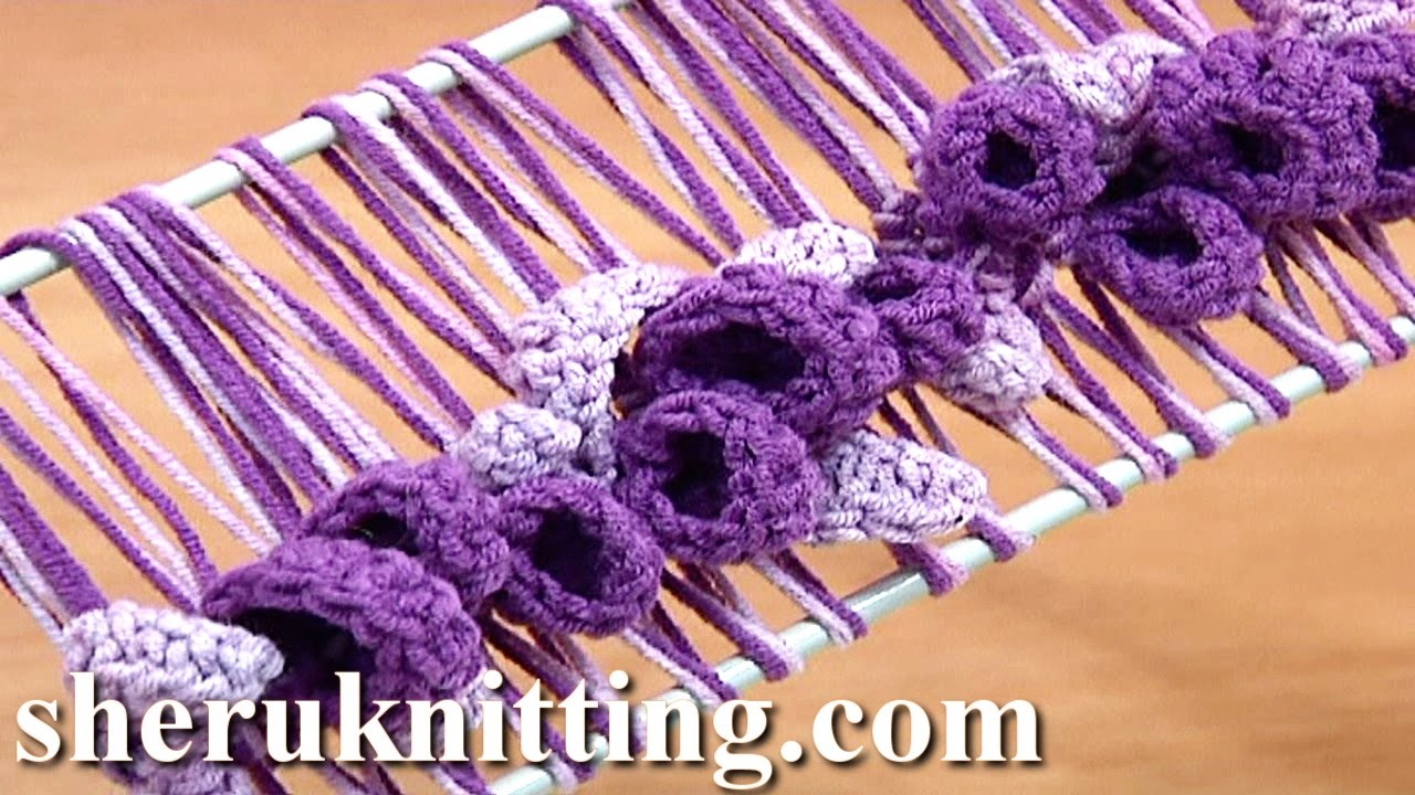 Hairpin Lace Crochet Spring Pattern