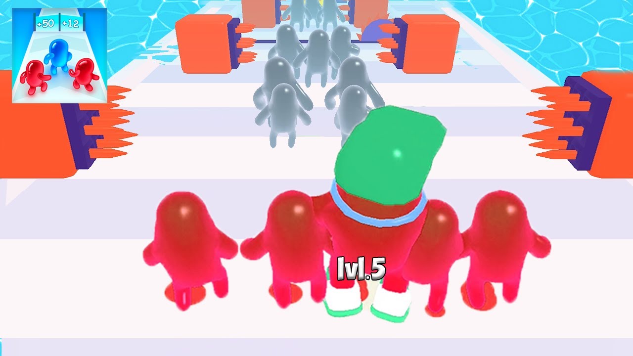 Join Blob Clash 3D, Count Master, Roof Rails Satisfying Mobile Game Video gameplay walkthrough