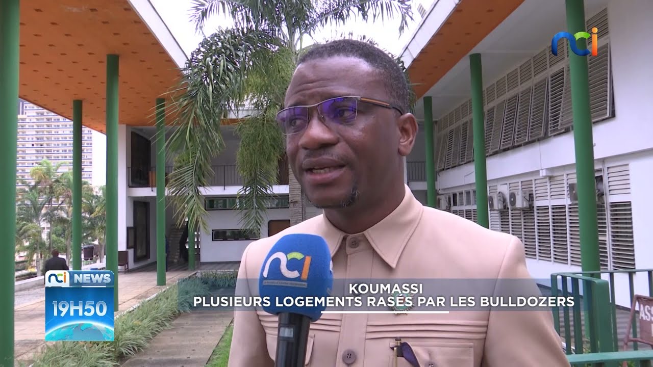 Koumassi : plusieurs logements ras&eacute;s par les bulldozers