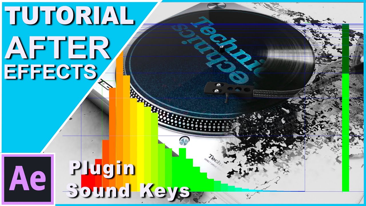 TUTORIAL Uso de Sound Keys sonido reactivo | After Effects