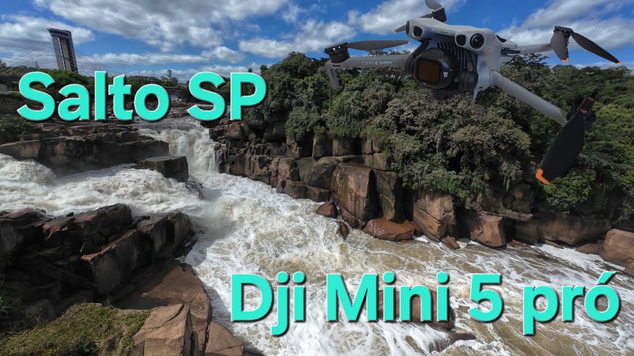 IMAGENS INCRÍVEIS DE SALTO SP | DJI Mini 5 Pro