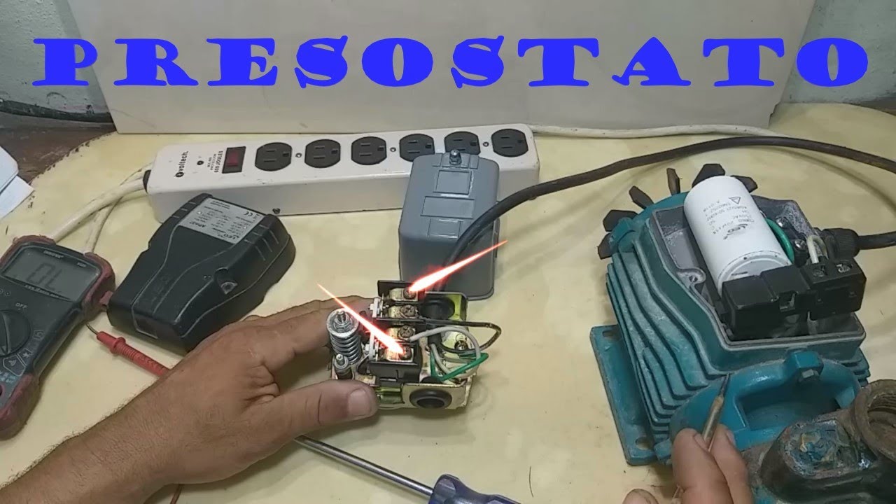 presostato para bomba de agua || conectando ||