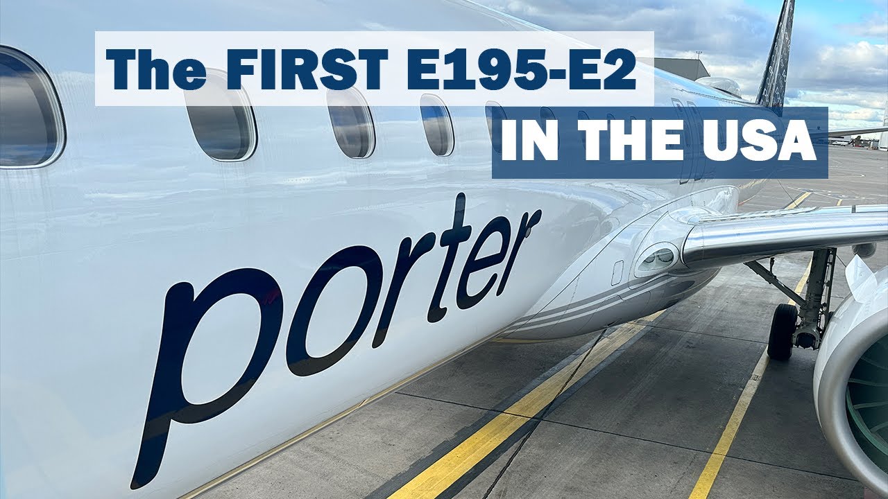 Porter Airlines Inaugural Flight from Toronto to Tampa in Porter Reserve