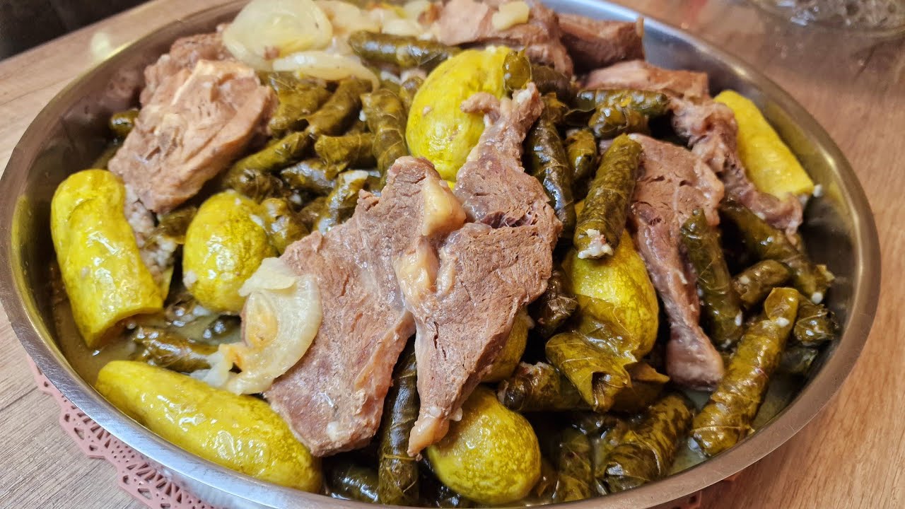 أفضل طريقة لعمل محشي ورق عنب