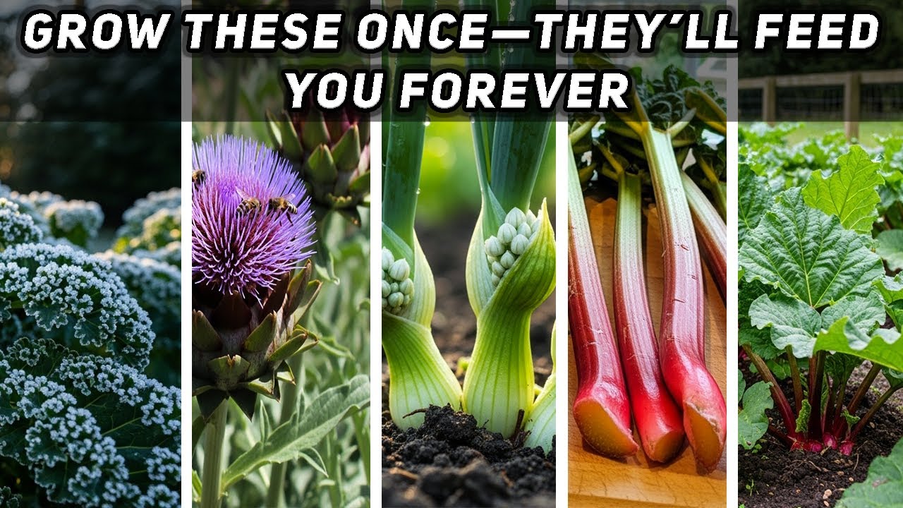 9 Perennial Vegetables You Should Grow for Endless Harvests Year After Year