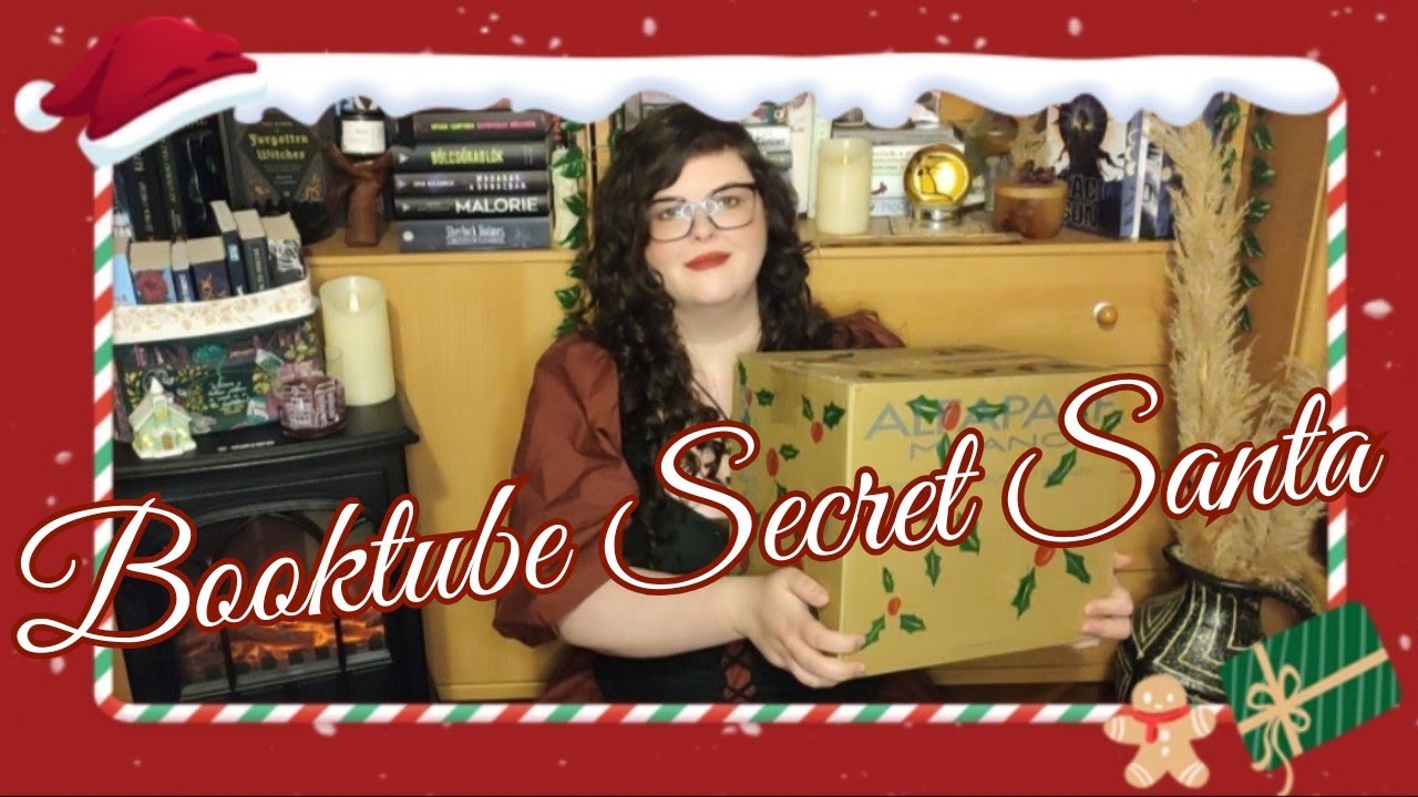 Booktube Secret Santa csomagbontás | 2025 | pontosvesszőparipa