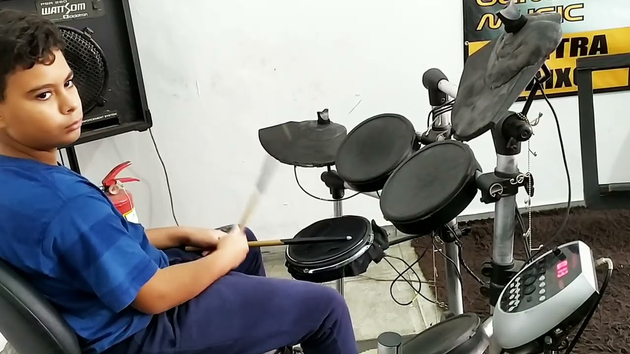 Kaike Brilha na Bateria com Drum Cover de “Galileu” (Fernandinho) | Generus Music 🥁✨