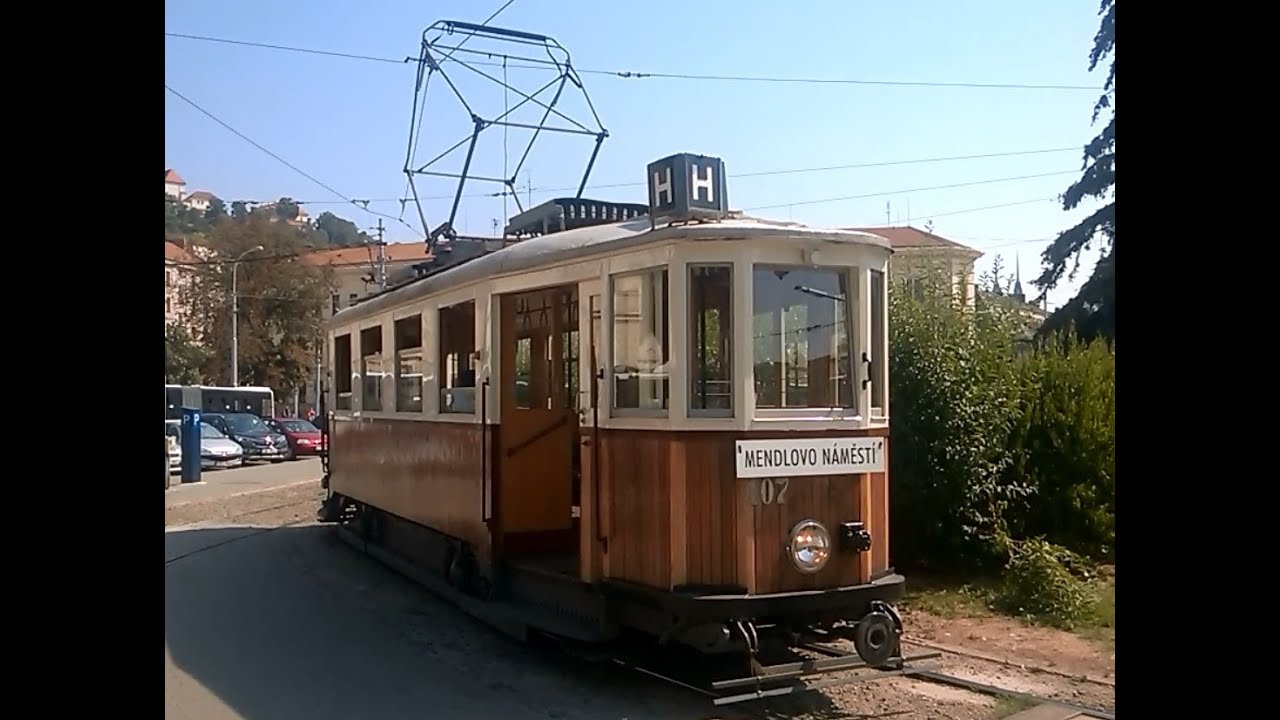 Brno jízda historickým trolejbusem a tramvaji / Historical trolleybus and tram trip