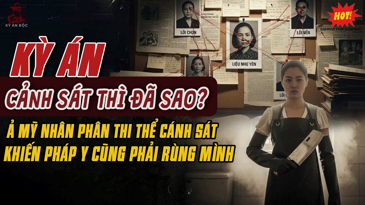 🚨Kỳ Án Trung Quốc: Cảnh Sát Thì Đã Sao? Ả Mỹ Nhân Phân Thi Thể Cảnh Sát Khiến Pháp Y Cũng Rùng Mình