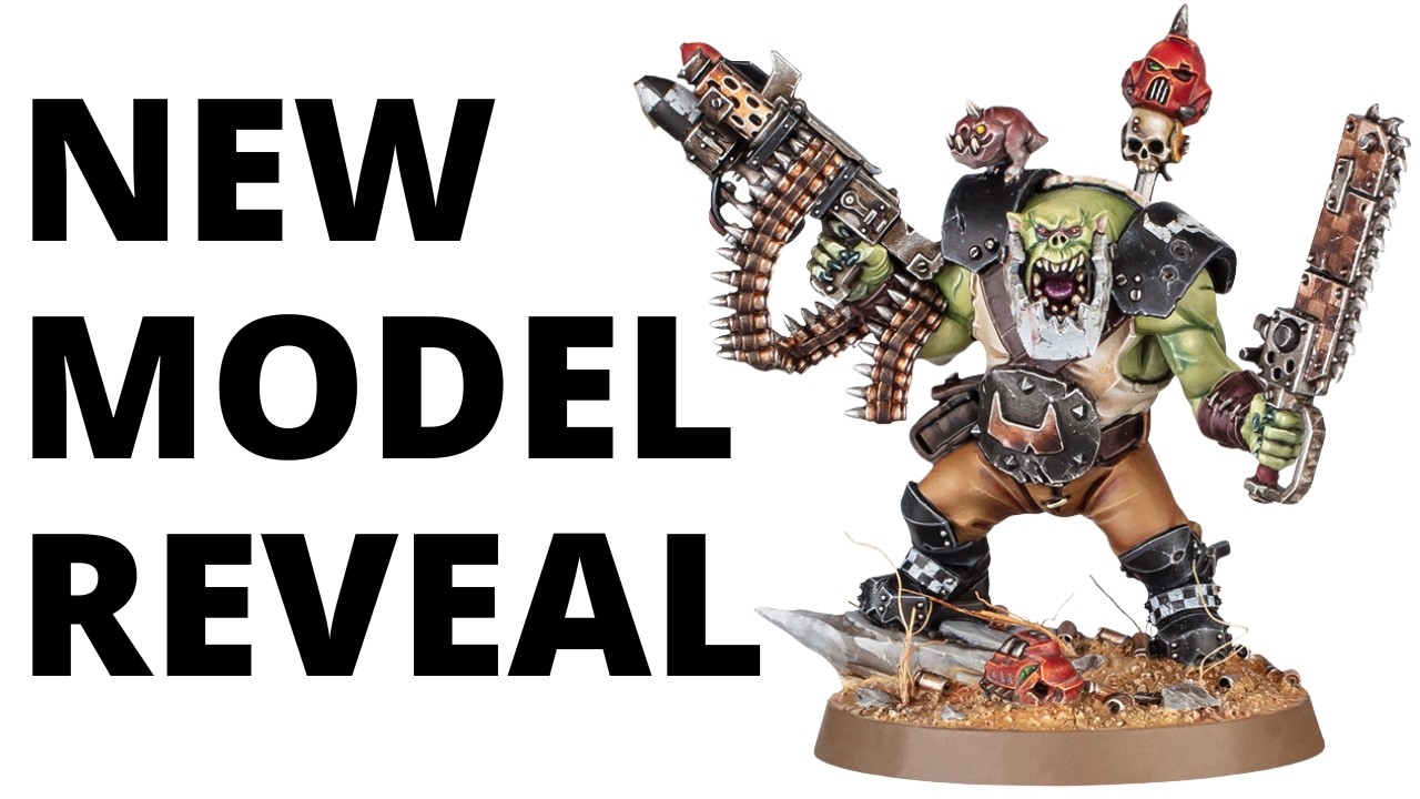 More Orks Reveals for 11th Edition - New Boss Nob from Armageddon