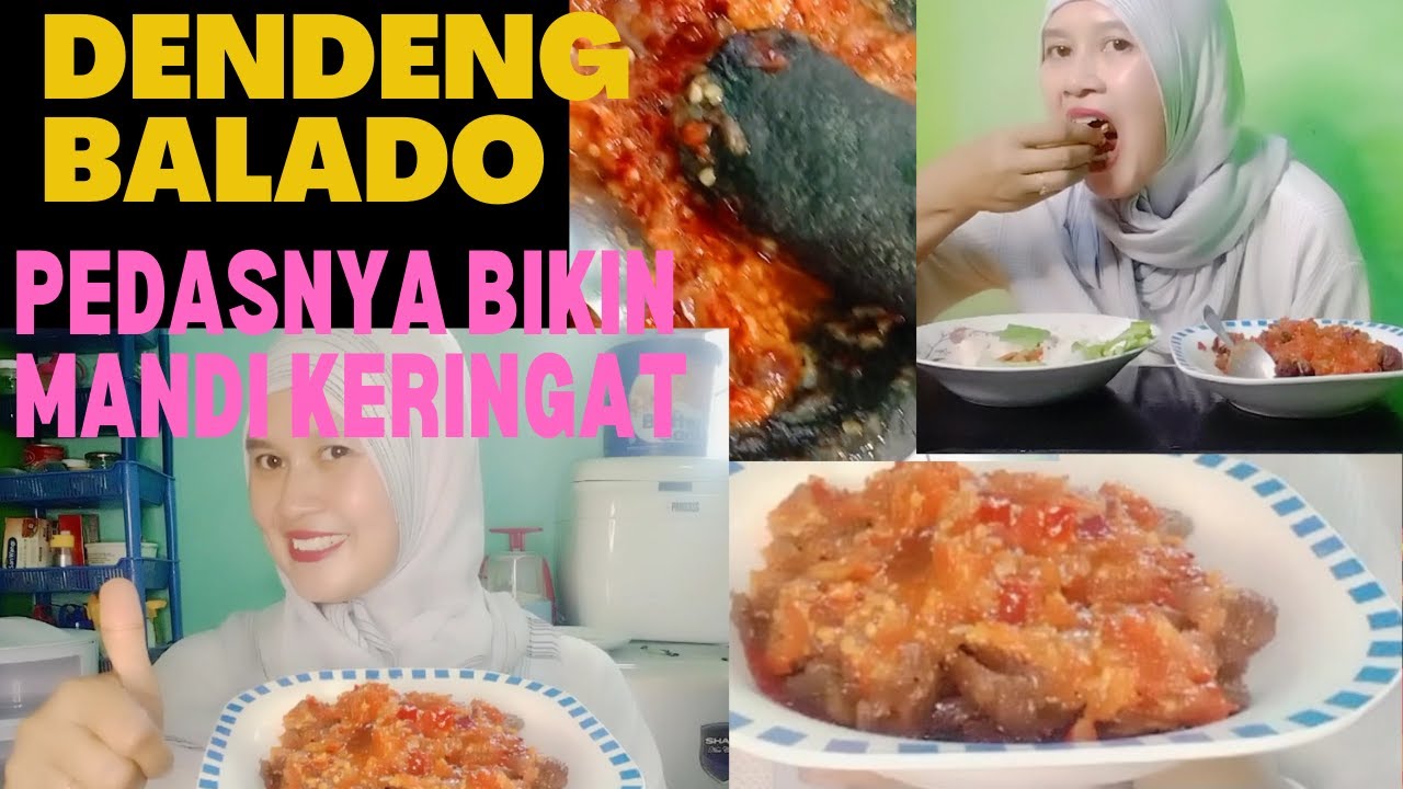 DENDENG BALADO MANTAP || PEDASNYA BIKIN MANDI KERINGAT