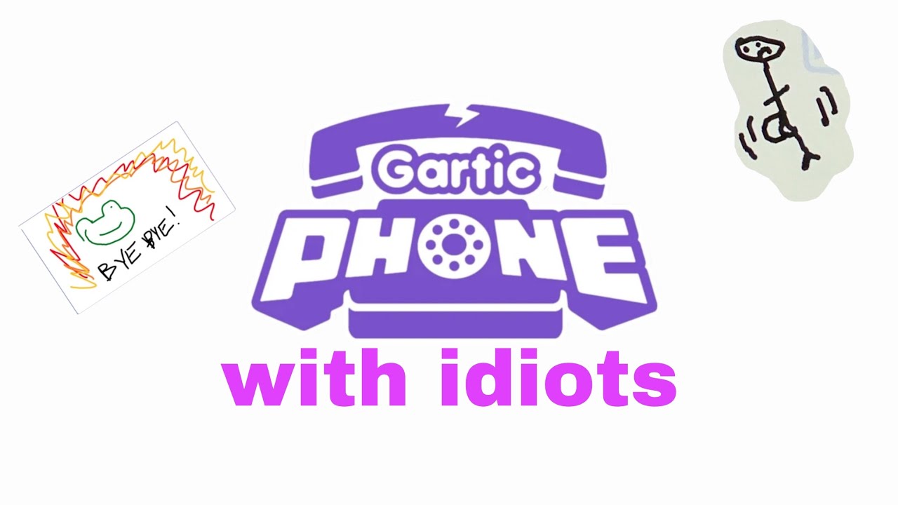 Играть в Gartic Phone с друзьями — это уморительно!