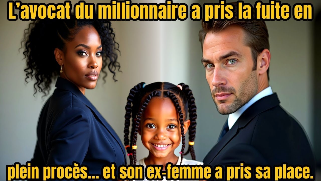 L’avocat du millionnaire a pris la fuite en plein procès… et son ex-femme a pris sa place.