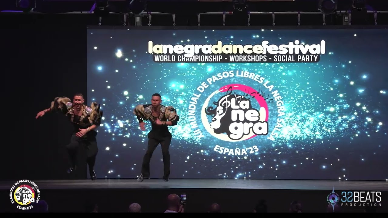BOZZY BRO   DUO MASCULINO XII Mundial de Pasos Libres La Negra Salsa 2023