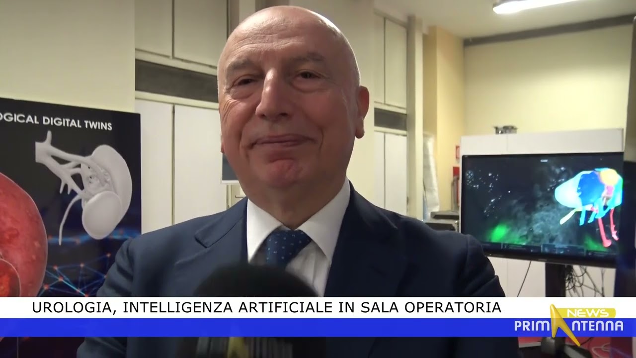 Urologia, intelligenza artificiale in sala operatoria